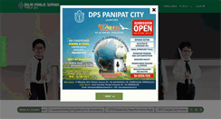 Desktop Screenshot of dpspanipatcity.in